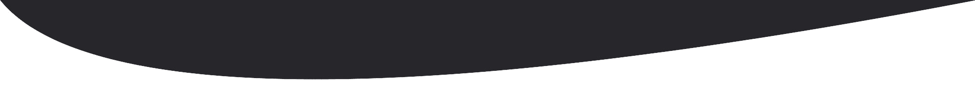 Decorative wave divider between sections